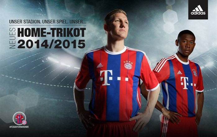 Bayern München Thuisshirt 2014-2015 (2)