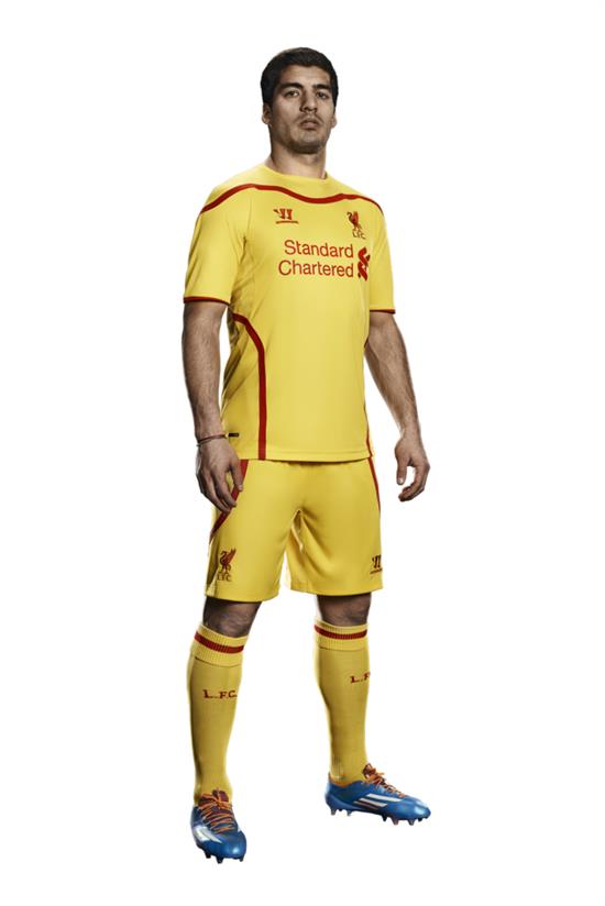 Liverpool Uitshirt Suarez 2014-2015
