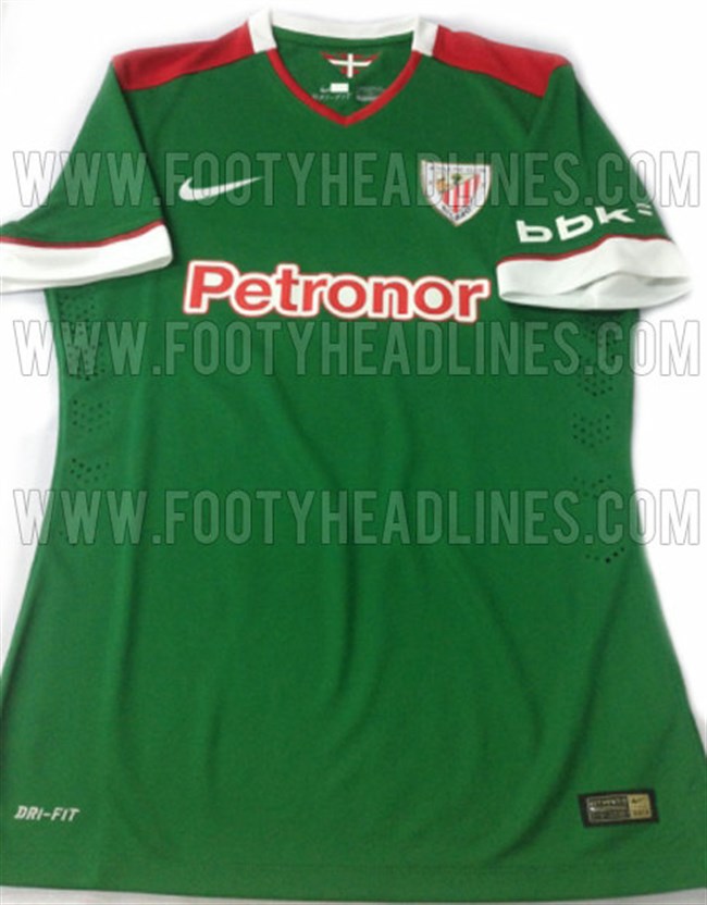 Athletic Bilbao Uitshirt 2014-2015 (1)