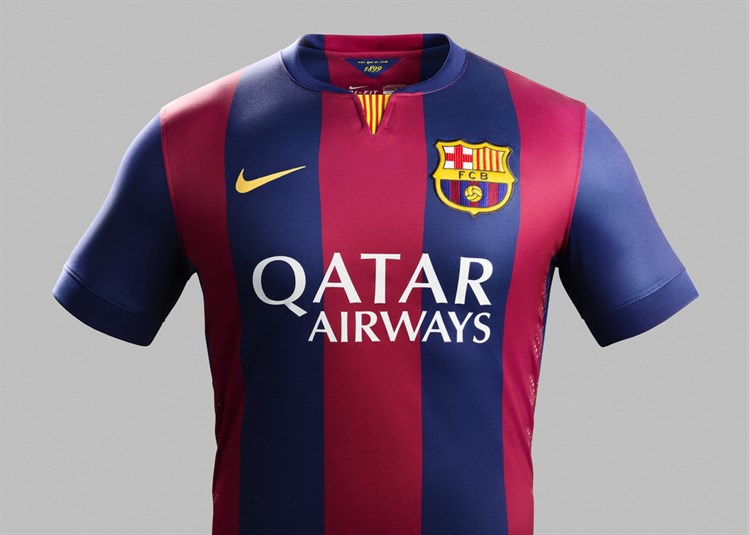 botsen Cilia Integreren Barcelona thuisshirt 2014-2015 - Voetbalshirts.com