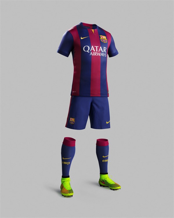 Vakantie Zielig plannen Barcelona thuisshirt 2014-2015 - Voetbalshirts.com