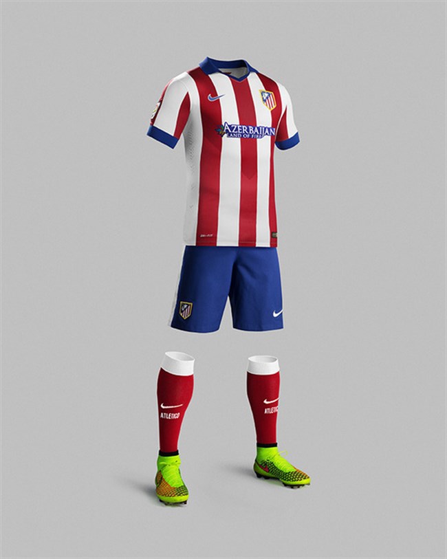 trek de wol over de ogen repertoire pepermunt Atletico Madrid thuisshirt 2014-2015 - Voetbalshirts.com