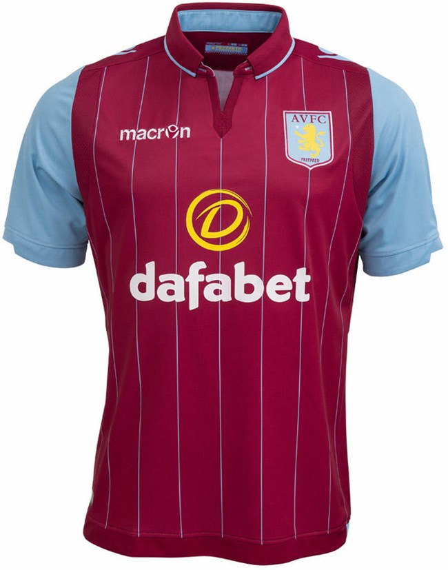 Aston Villa 2014-2015 Thuisshirt 2