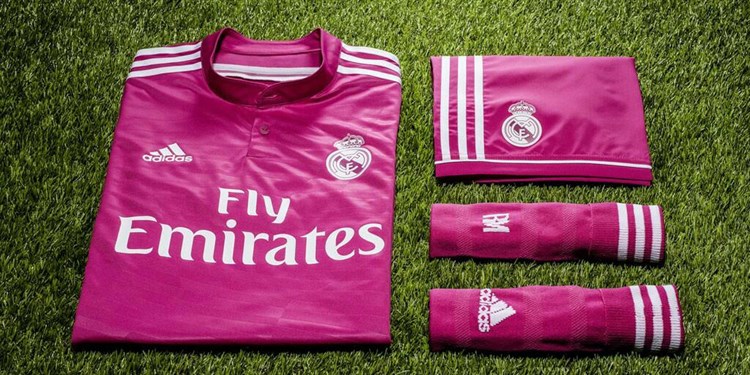 zege Klimatologische bergen Resultaat Real Madrid uitshirt 2014-2015 - Voetbalshirts.com