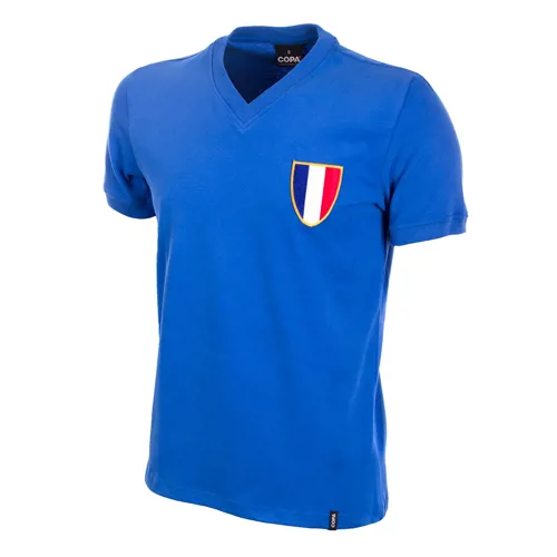 Frankrijk retro voetbalshirt 1968