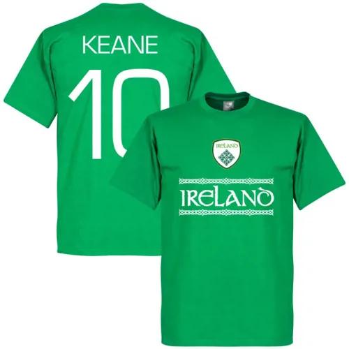 Ierland Keane fan t-shirt