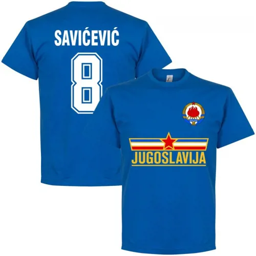 Joegoslavië fan t-shirt Savicevic