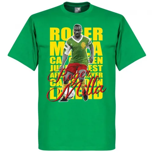 Kameroen Roger Milla T-Shirt