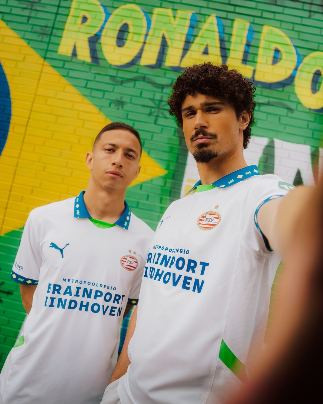 PSV 3e shirt 20242025 ode aan Braziliaanse spelers