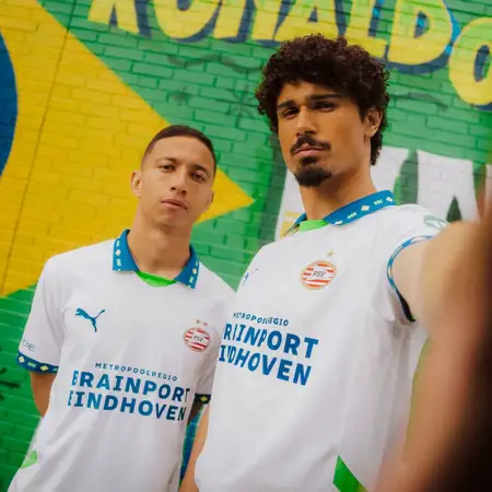 PSV 3e shirt 2024-2025 ode aan Braziliaanse spelers