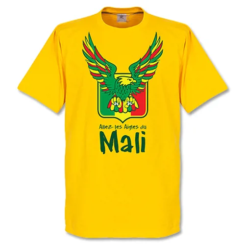 Mali Fan T-Shirt - Geel