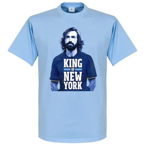 New York City Pirlo t-shirt - Licht blauw