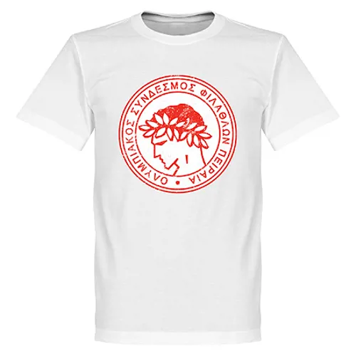 Olympiakos Logo T-shirt - Wit