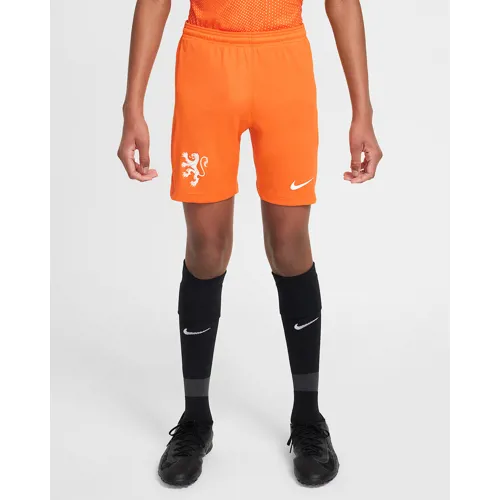 Oranje Leeuwinnen voetbalbroekje thuistenue kinderen 2025-2026
