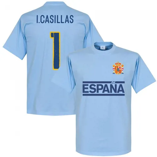 Spanje fan t-shirt Casillas