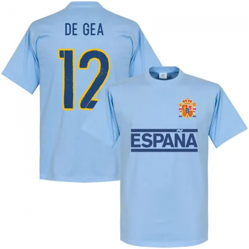 Spanje fan t-shirt De Gea