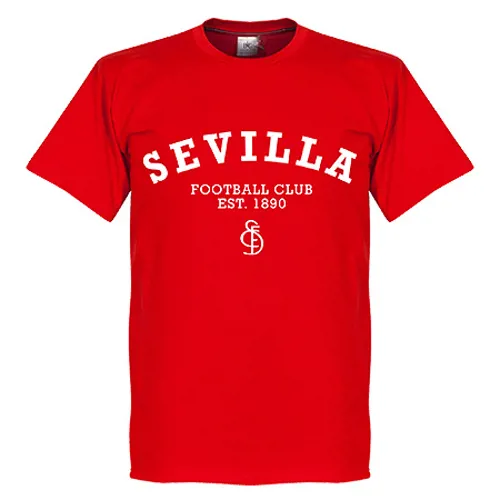 Sevilla logo t-shirt - Rood