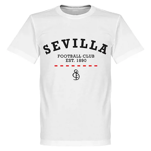 Sevilla Logo T-Shirt - Wit