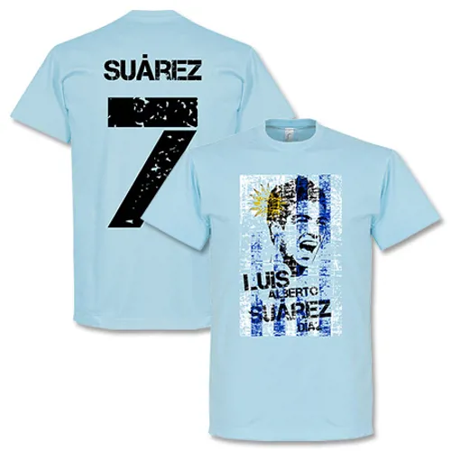 Uruguay Suarez fan t-shirt
