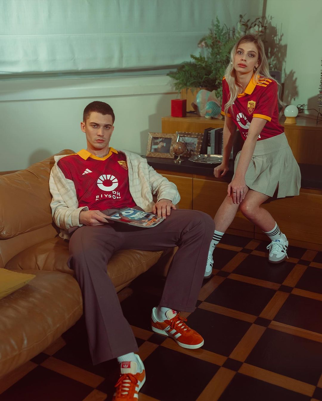 AS Roma draagt Origins voetbalshirt in derby tegen Lazio