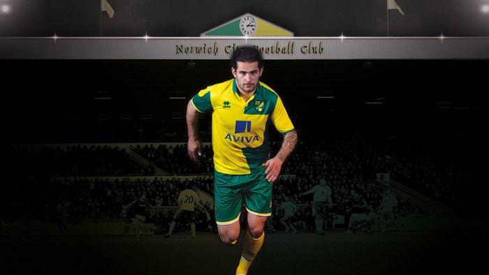 Norwich -city -thuisshirt -2015-2016