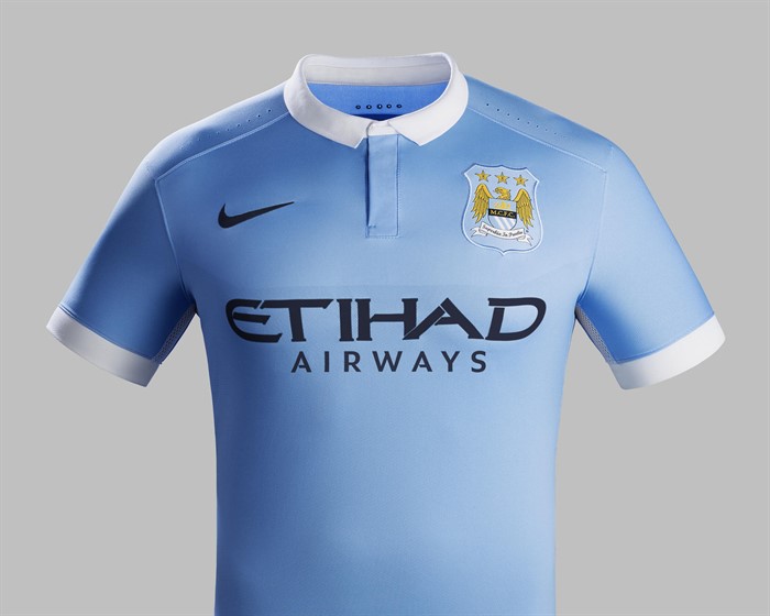 Continentaal Dader mengsel Manchester City thuisshirt 2015-2016 - Voetbalshirts.com