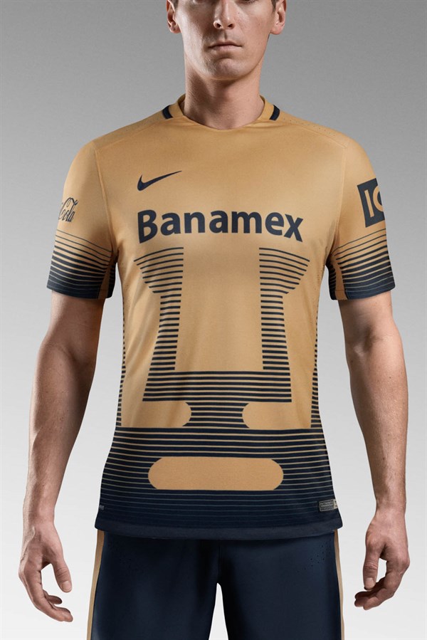 Pumas -Unam -voetbalshirt -thuis -2015-2016