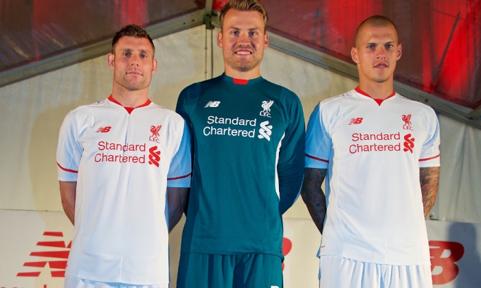 Liverpool -uitshirts -2015-2016