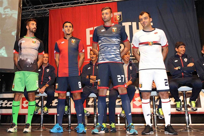 Genoa -voetbalshirts -2015-2016