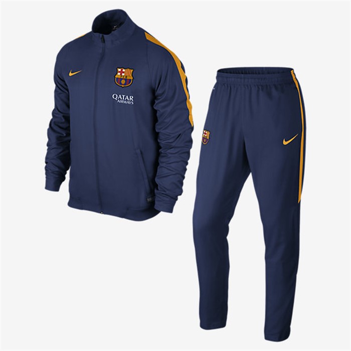 Blauwe -barcelona -trainingspak -2015-2016