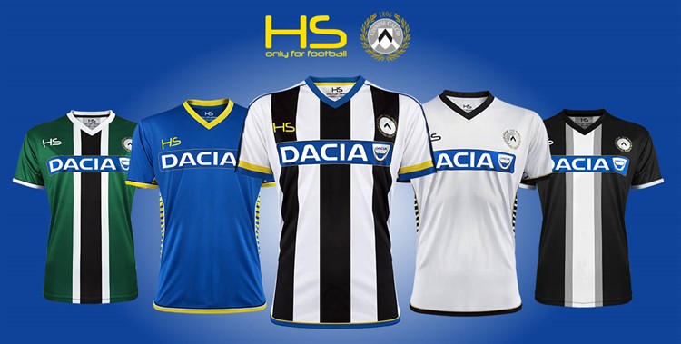 Udinese -voetbalshirts -2015-2016