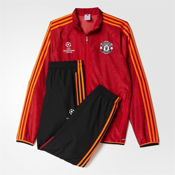 politicus slaaf Meer Manchester United Champions League presentatiepak 2015-2016 -  Voetbalshirts.com