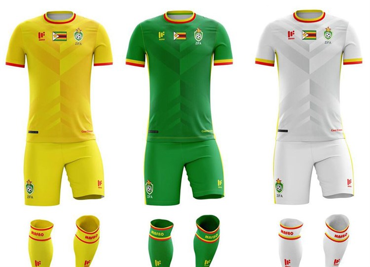 Zimbabwe -voetbalshirts -2017-2018