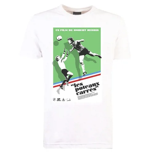 Saint Etienne Les Poteaux Carres 1976 T-Shirt - Wit