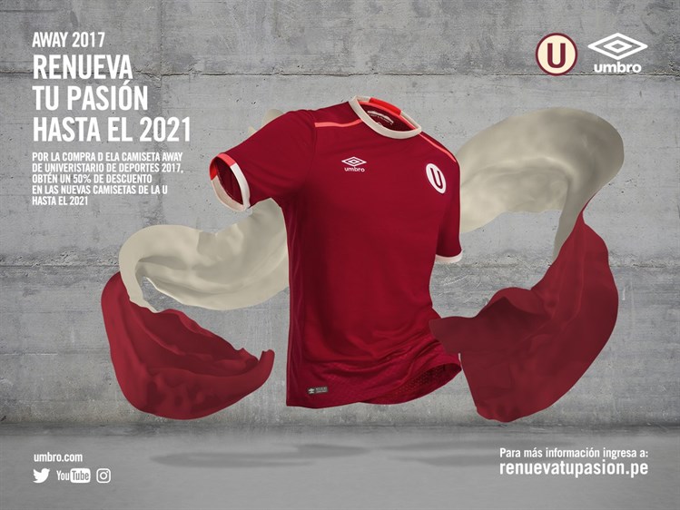 Universitario -uit -shirt -2017