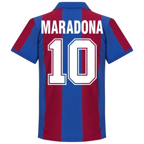Barcelona voetbalshirt Maradona jaren '80