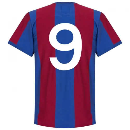 Barcelona voetbalshirt jaren 70 met nummer 9