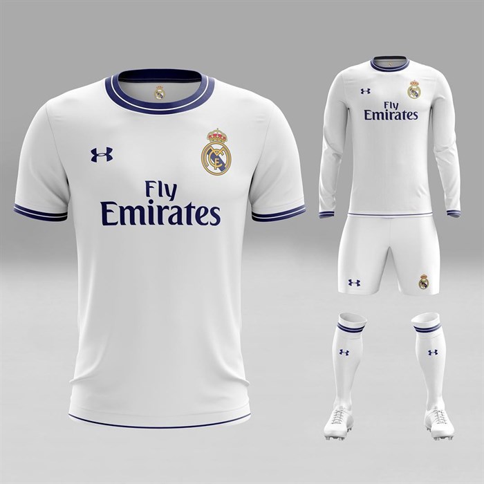 Under Armour nieuwe kledingsponsor Madrid na 2020 - Voetbalshirts.com