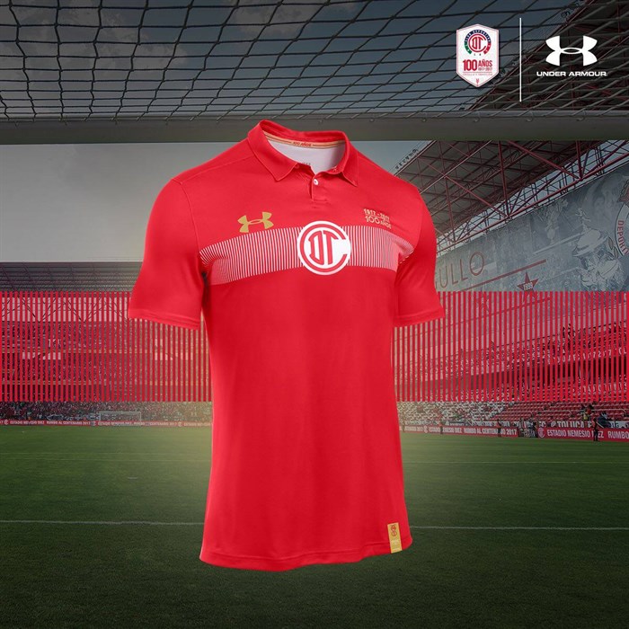 Toluca -2017-under -armour -100-jaar -shirt