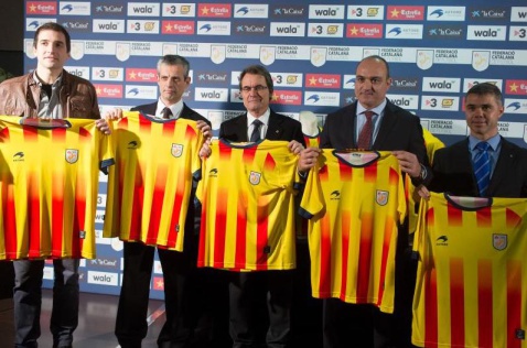 Catalonie uitshirt 2013/2014