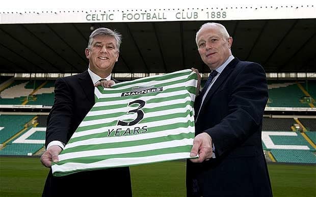 Celtic Magners nieuwe sponsor