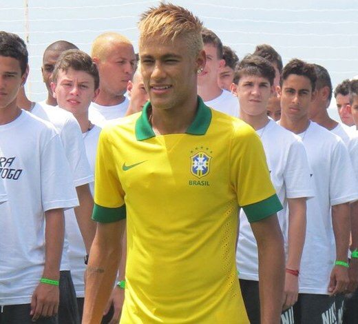 Brazilie thuisshirt 2013/2014