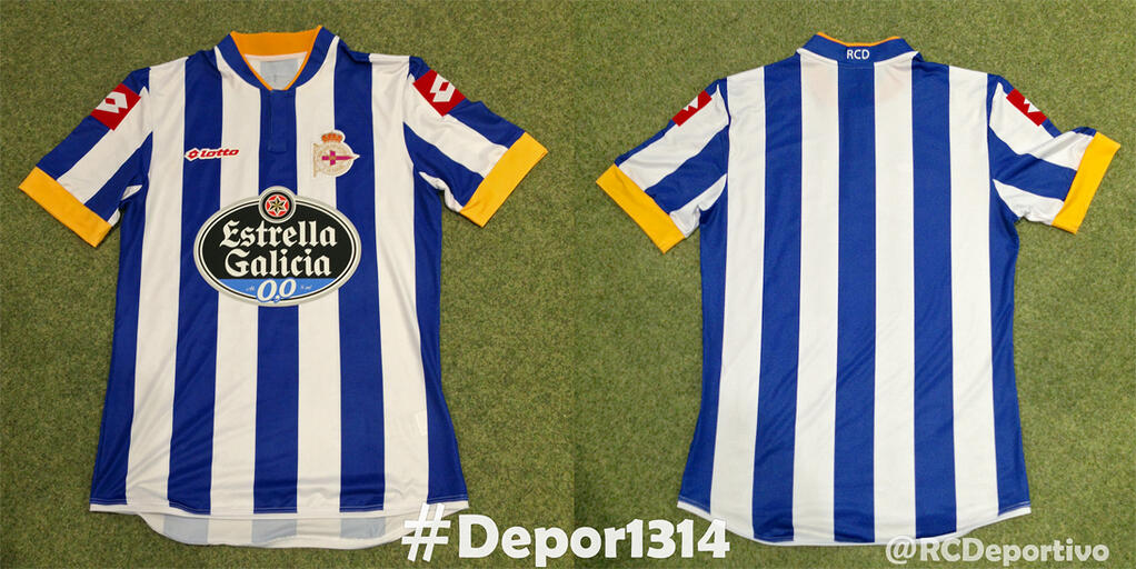 Deportivo La Coruna thuisshirt 2013-2014 