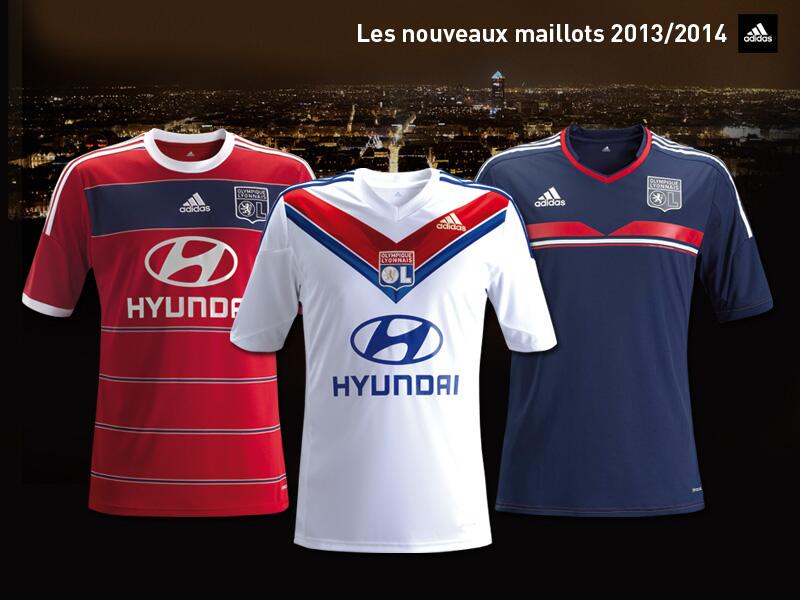 Olympique Lyon thuisshirt 2013/2014