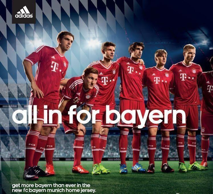 Bayern München thuisshirt 2013-2014