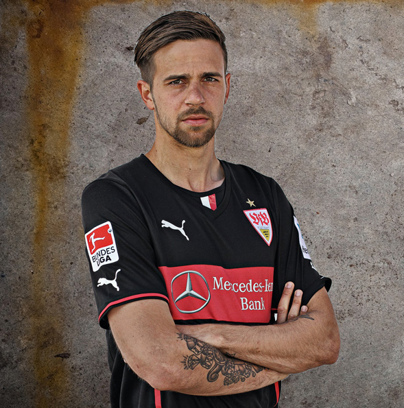 VFB Stuttgart uitshirt 2013-2014 achterkant