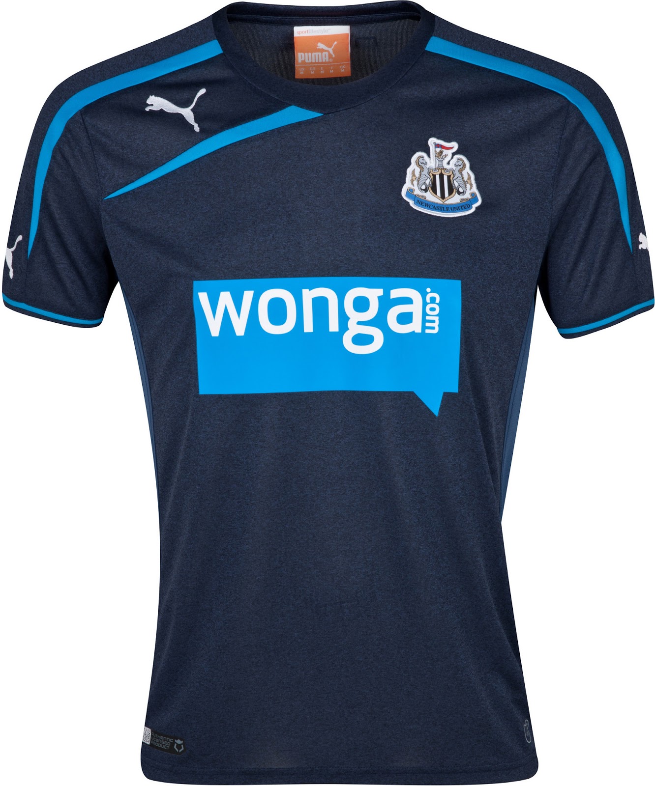 Newcastle Utd uitshirt 2013/2014