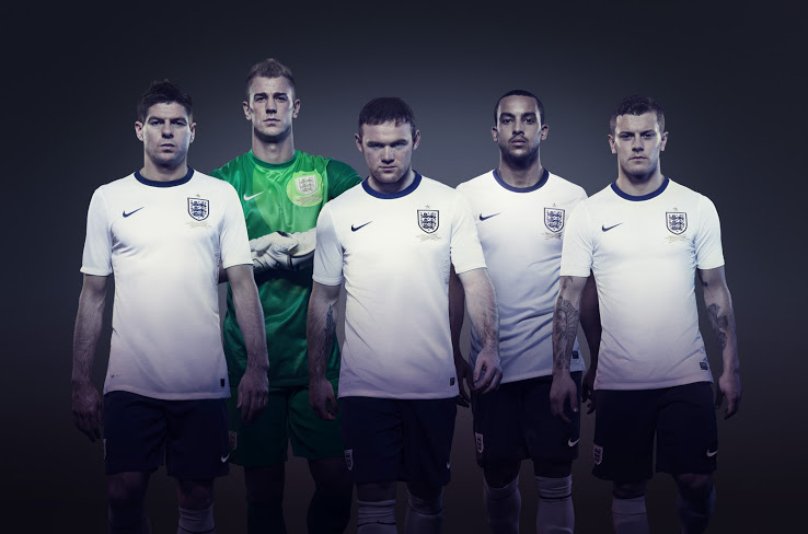 Engeland thuisshirt 2013-2014