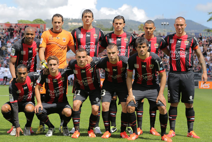 OGC Nice thuisshirt 2013/2014