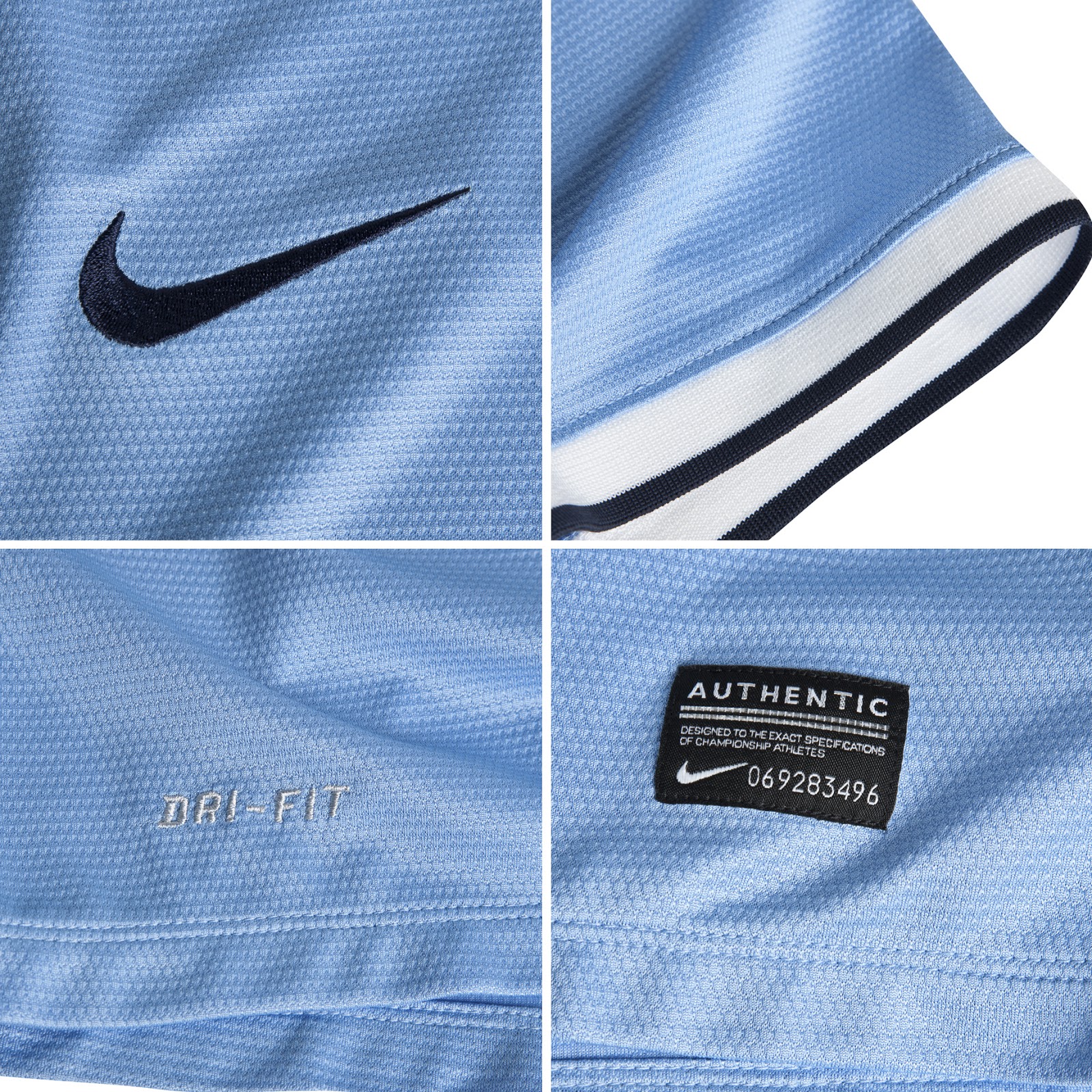 Manchester City thuisshirt details 2013-2014